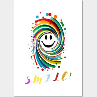 Smile and spread joy around you, Smiles are Contagious Posters and Art